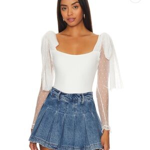 NWT- Free People Tongue Tied Bodysuit